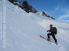 Skiing the Stuart Glacier